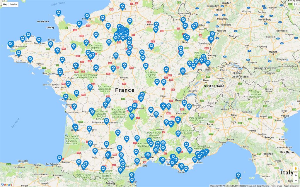 Adresses des lieux de culte orthodoxes en France
