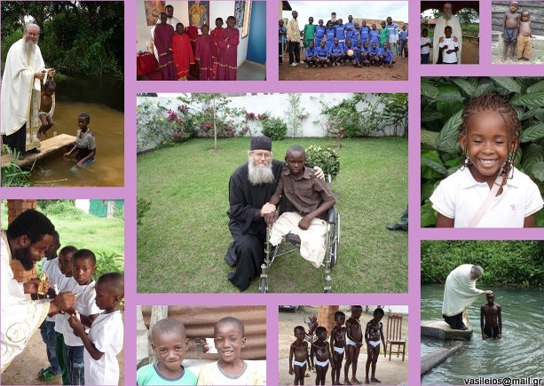 Interview de l’archimandrite Théologue (Chrisantakopoulos), missionnaire au Congo