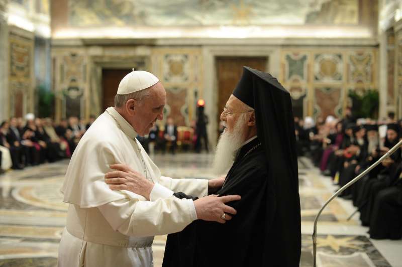 La délégation du Patriarcat oecuménique pour la rencontre avec le pape François à Jérusalem le 25 mai