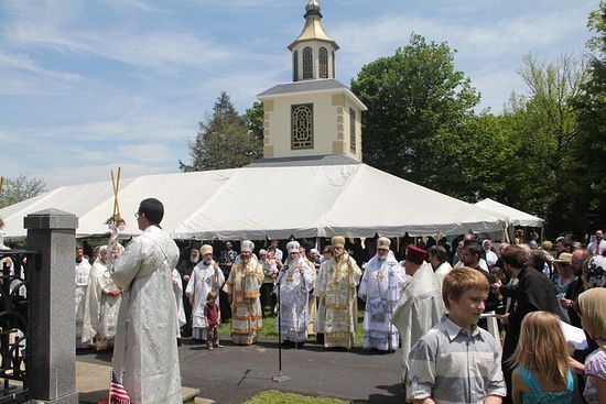 Commémoration du 110e anniversaire de la fondation du monastère Saint-Tykhon en Pennsylvanie, relevant de l’Église orthodoxe en Amérique (OCA)