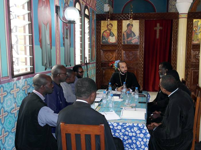 Assemblée du clergé du diocèse orthodoxe de Brazzaville et du Gabon