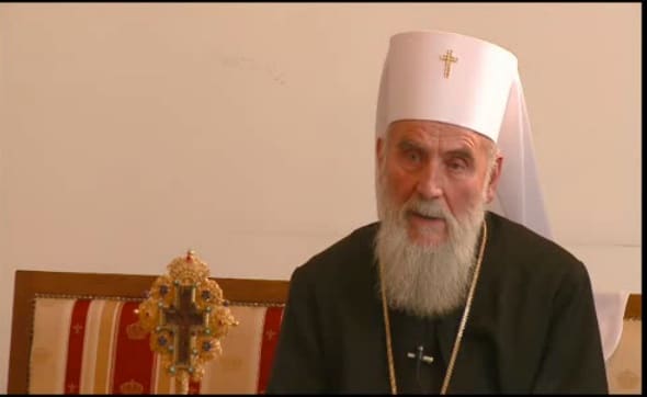 Message du patriarche de Serbie Irénée au sujet de la « gay pride » prévue à Belgrade le 28 septembre