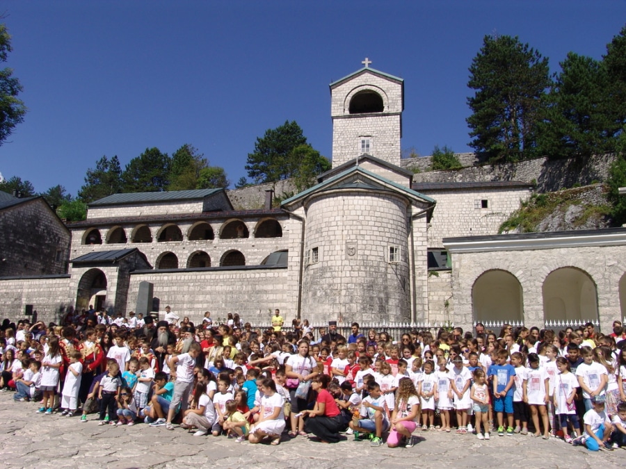 XVème assemblée de la jeunesse orthodoxe du Monténégro à Cetinje