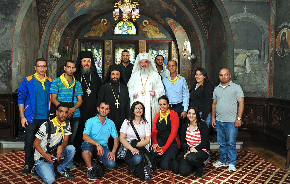 Un groupe d’orthodoxes arabes a rendu visite au Patriarcat de Roumanie