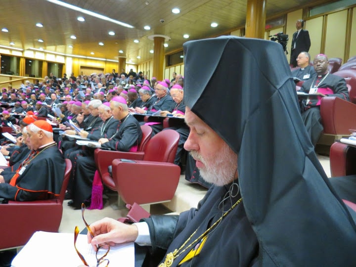 Le métropolite Athénagoras de Belgique au synode sur la famille au Vatican