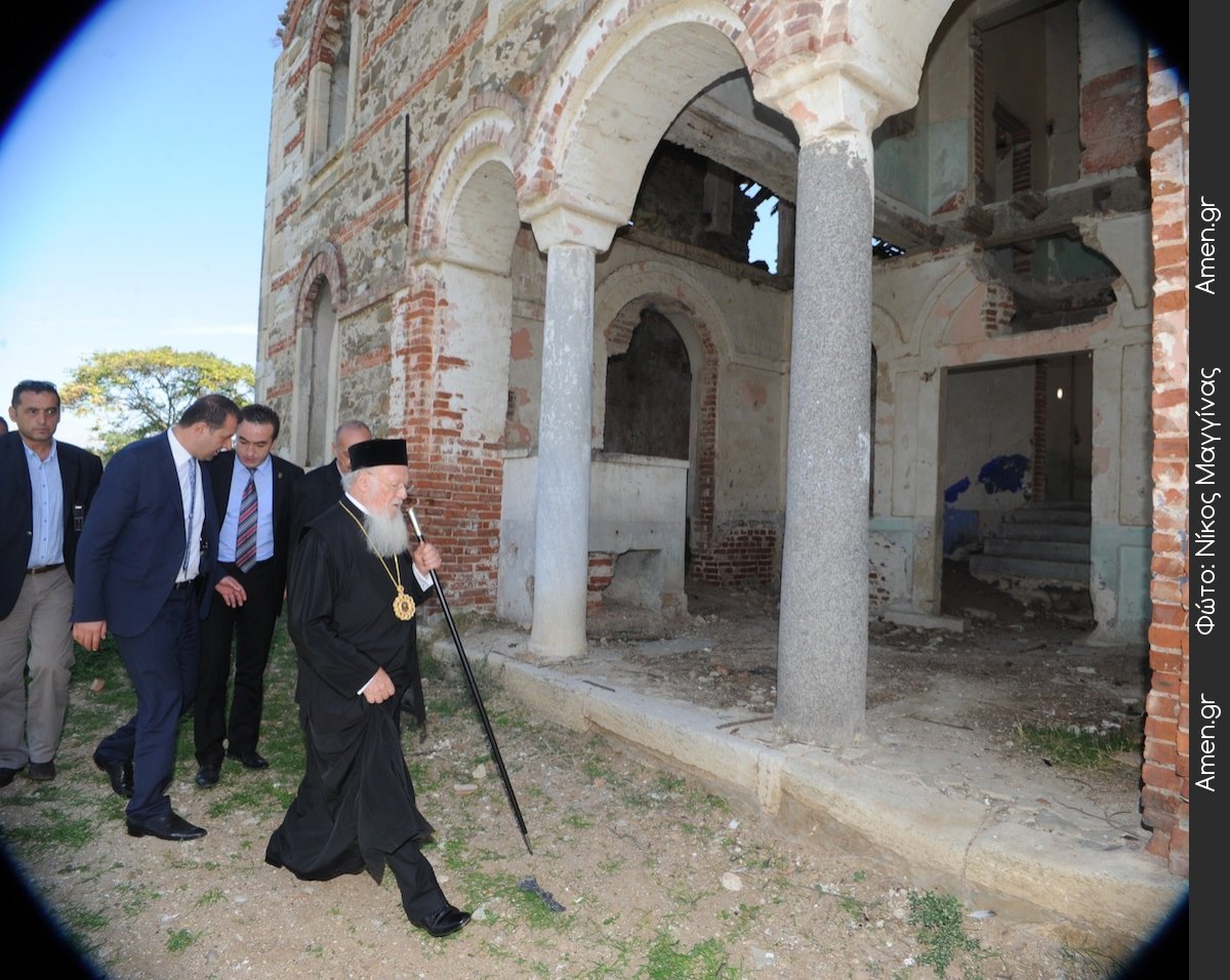 Le patriarche Bartholomée a visité Sélybrie, en Thrace orientale, la ville natale de saint Nectaire d’Egine, où sera célébrée une liturgie le 9 novembre