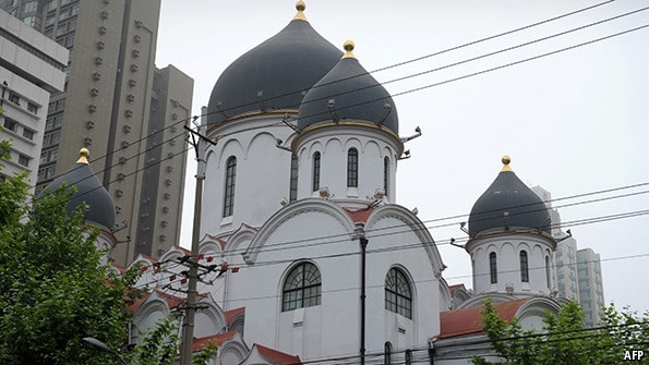 Le magazine anglais « The economist » consacre un article de son blog à l’orthodoxie en Chine