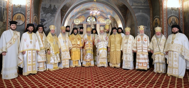 Concélébration des patriarches d’Antioche et de Roumanie à Bucarest, à l’occasion de la fête du saint apôtre André