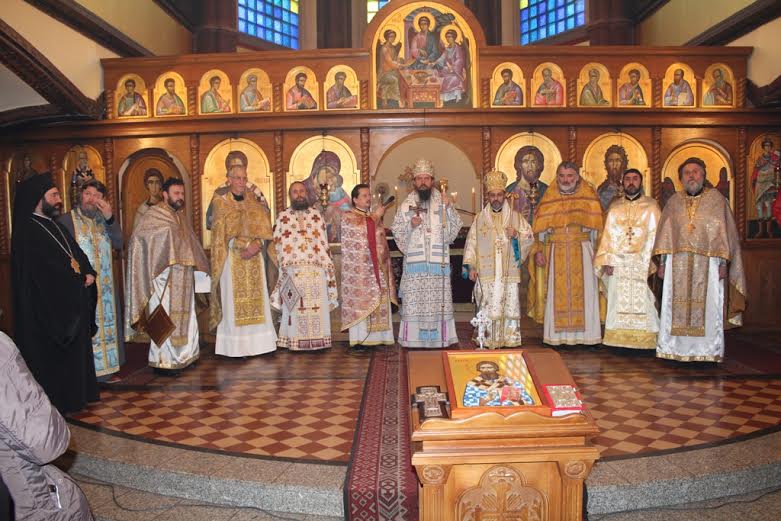 Liturgie panorthodoxe en l’église Saint-Sava de Berlin à l’occasion de sa fête patronale