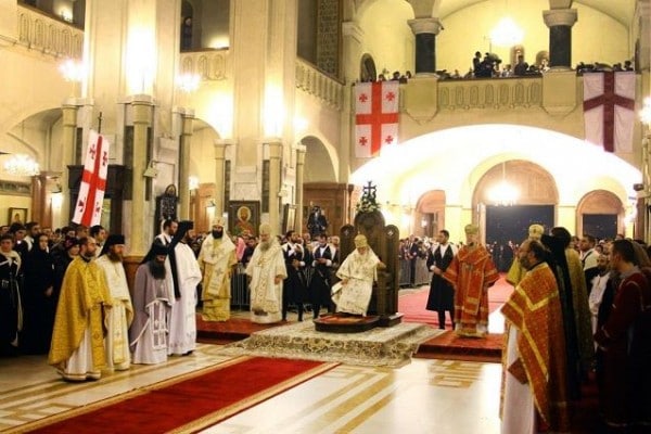 L’Église orthodoxe de Géorgie fête la Nativité du Christ