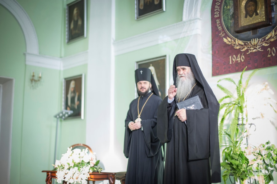 Le métropolite du Monténégro Amphiloque a reçu un doctorat honoris causa de l’Académie ecclésiastique de Saint-Pétersbourg