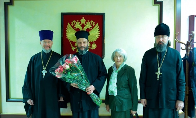 L’archevêque d’Ohrid Jean est arrivé en Russie
