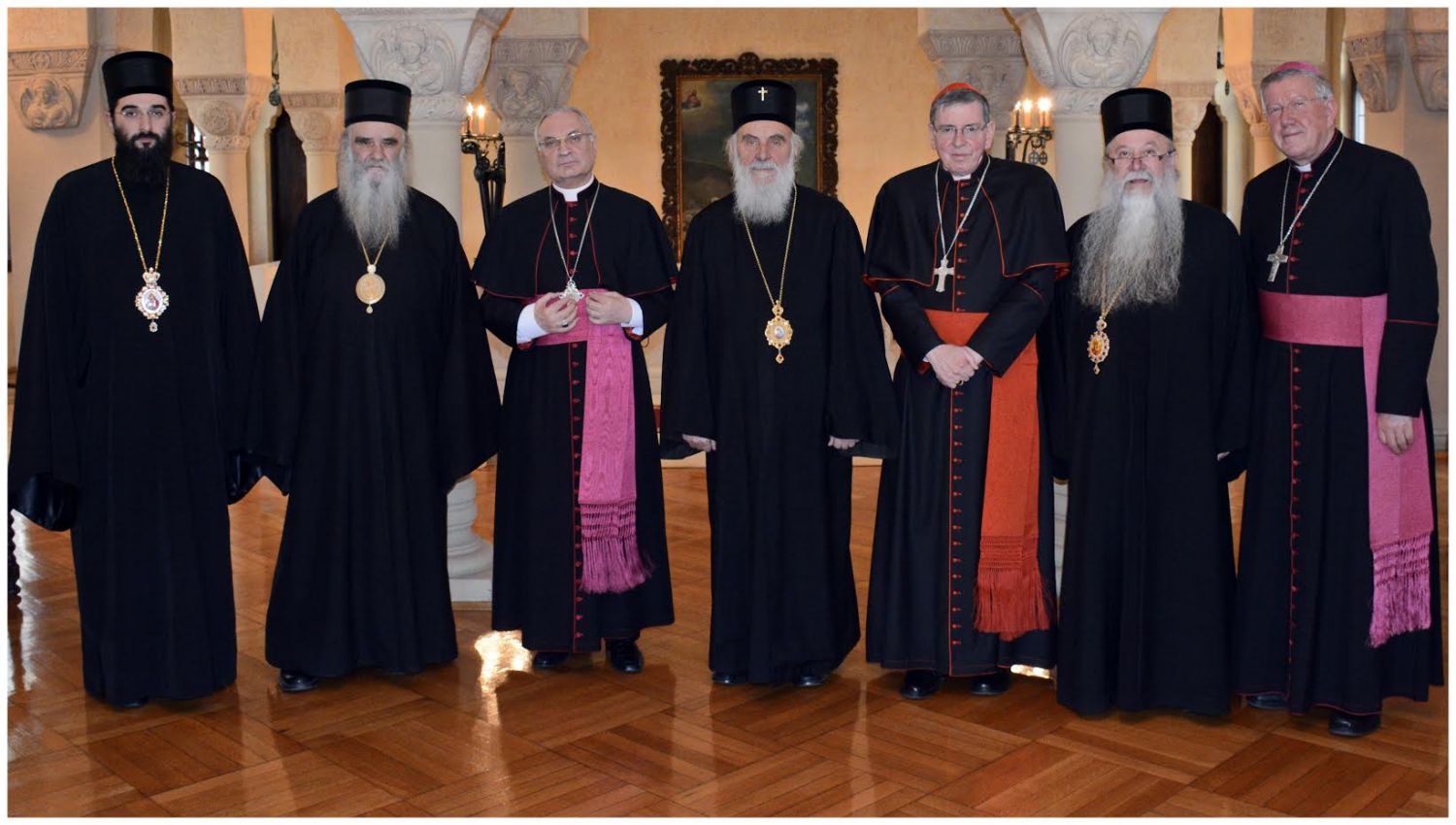 Le patriarche de Serbie Irénée a reçu à Belgrade une délégation de l’Église catholique-romaine pour une visite de travail