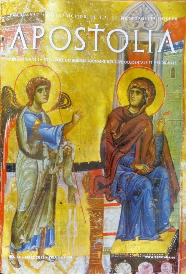 Parution du n°84 (mars 2015) de la revue “Apostolia”