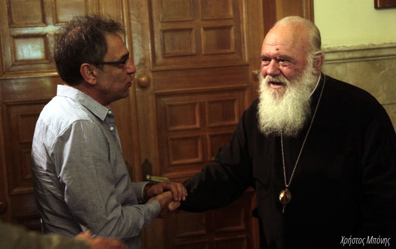 L’archevêque d’Athènes Jérôme demande que la chaîne TV nationale grecque (ERT) accorde un temps d’émission à l’Église orthodoxe de Grèce