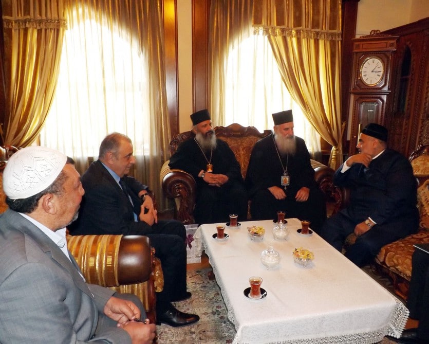 Une délégation de l’Eglise orthodoxe de Géorgie reçue à la Direction des musulmans du Caucase (Azerbaïdjan)