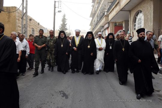 Fête patronale du monastère orthodoxe de la Nativité de la Mère de Dieu à Saïdnaya (Syrie)