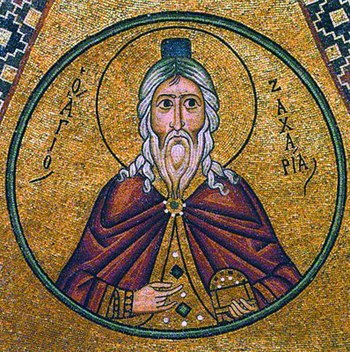 Saint prophète Zacharie