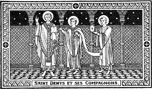 Saints hiéromartyrs Denys l’Aréopagite, évêque d’Athènes, Rustique, prêtre, et Éleuthère, diacre (96)