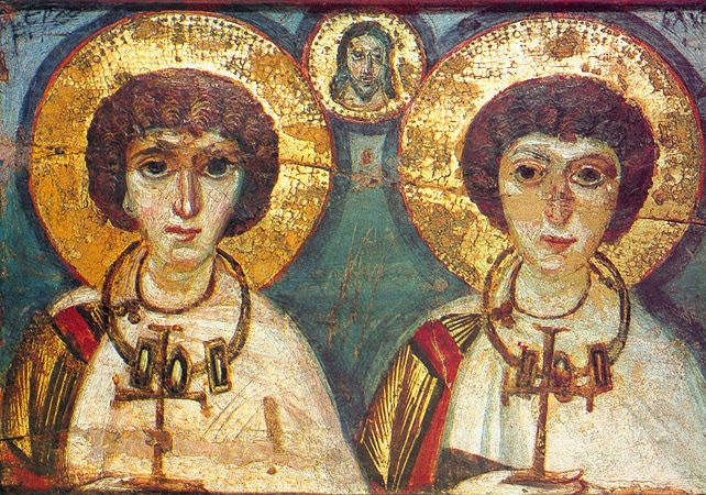 Saints martyrs Serge et Bacque (292)