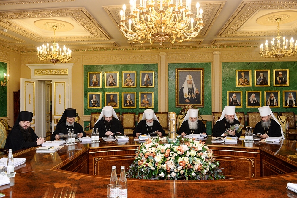 Réunion du Saint-Synode de l’Eglise russe du 22 octobre 2015