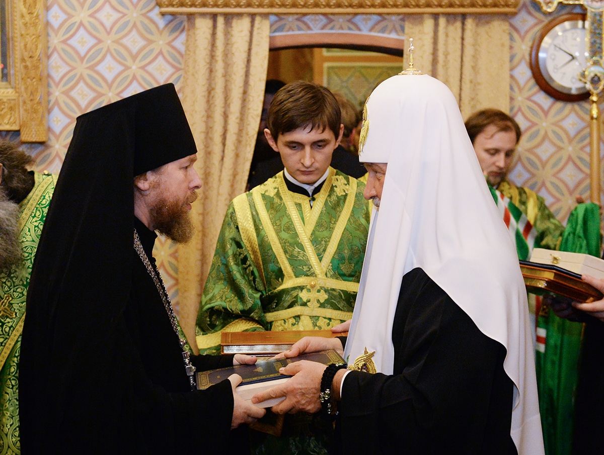 L’archimandrite Tikhon (Chevkounov), supérieur du monastère Sretensky de Moscou, a été élevé à l’épiscopat