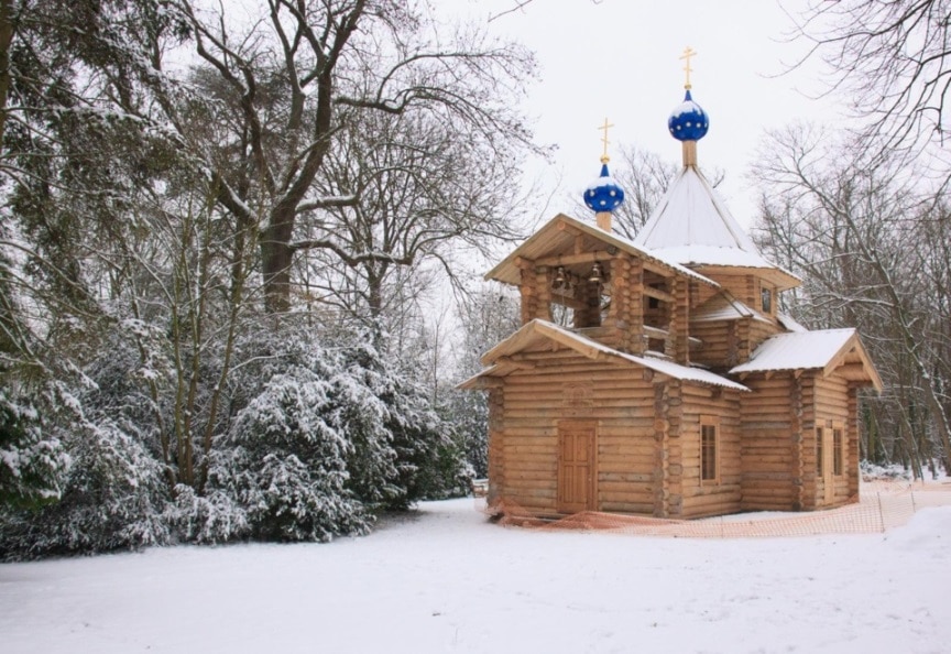 La liturgie en français chantée à la manière byzantine-grecque au Séminaire orthodoxe russe en France