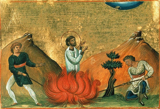 Saints Gourias et Samonas, prêtres, martyrs à Edesse (306)