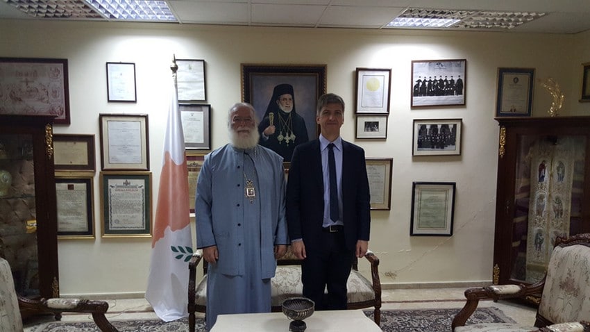 Chypre continue à soutenir le travail missionnaire et caritatif du Patriarcat d’Alexandrie