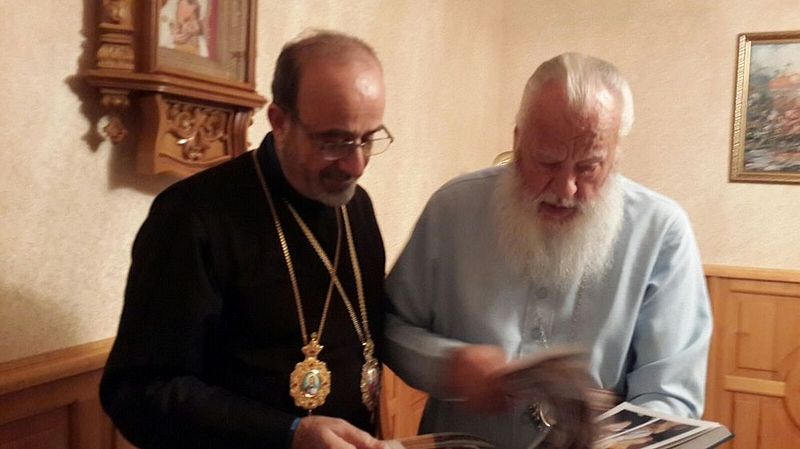 L’évêque-vicaire du patriarche d’Antioche, Mgr Qais d’Erzurum, s’est rendu à Odessa