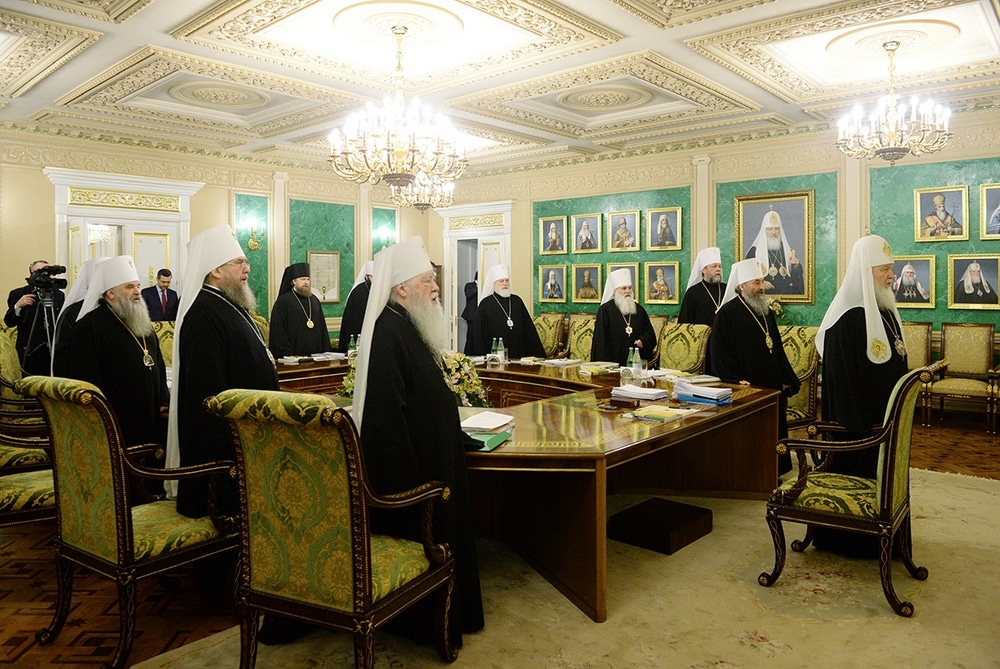 Réunion du Saint Synode de l’Église orthodoxe russe du 24 décembre 2015