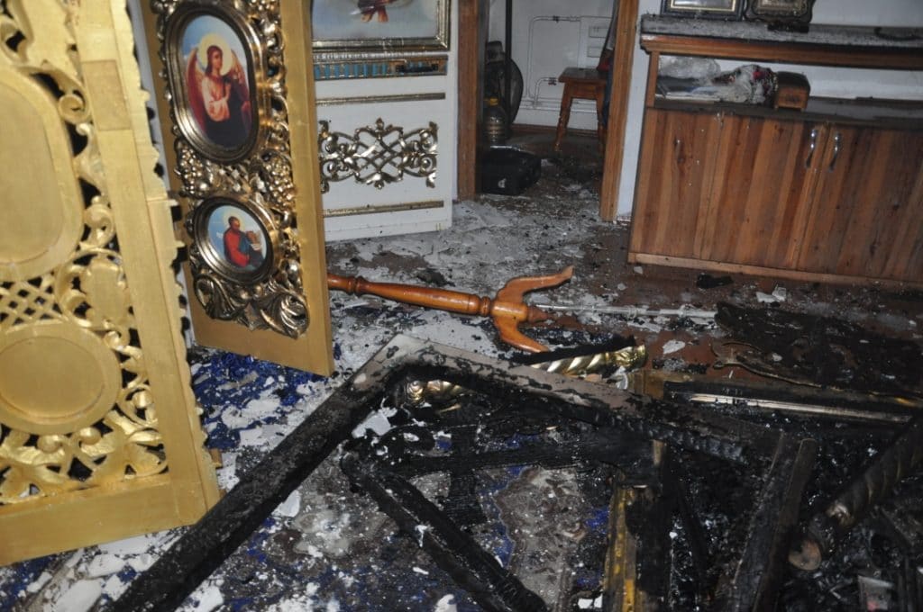 Nouvelle profanation d’une église en Ukraine occidentale