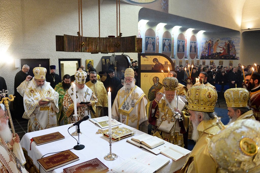 Concélébration panorthodoxe à Chambésy le dimanche 24 janvier