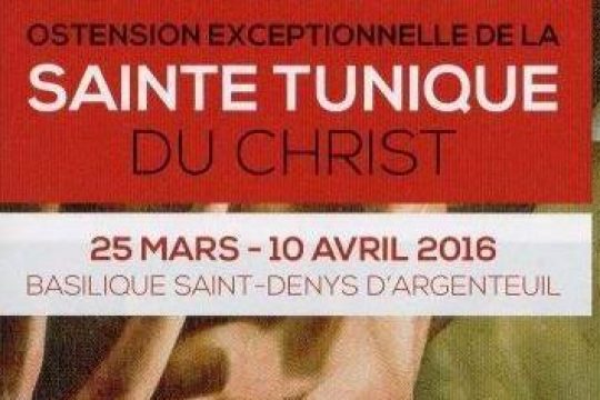 Un pèlerinage orthodoxe à la sainte Tunique du Christ à Argenteuil,  lundi 28 mars