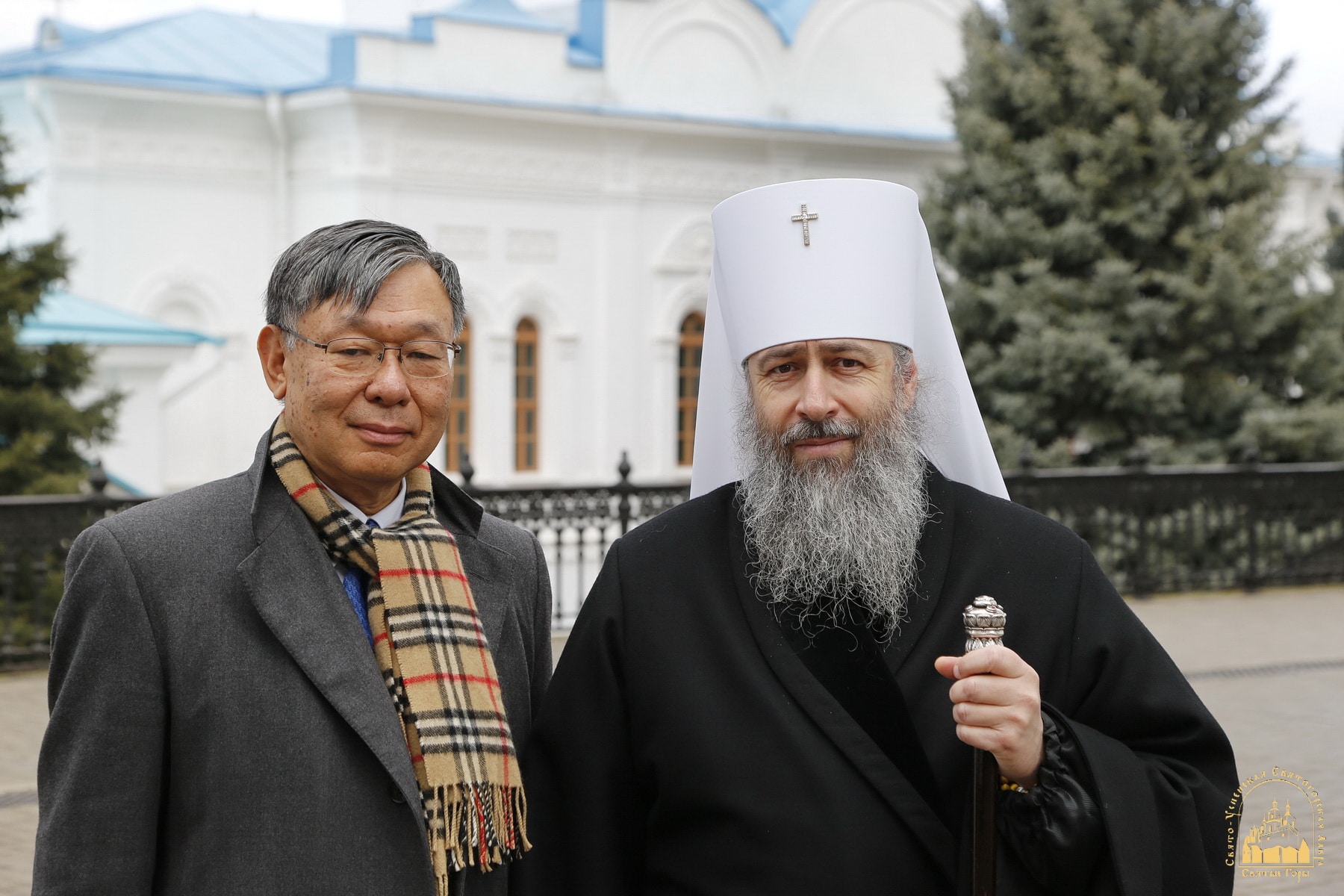 Le jour de la fête de saint Nicolas du Japon, l’ambassadeur japonais à Kiev a rendu visite à la Laure de Sviatogorsk, en Ukraine