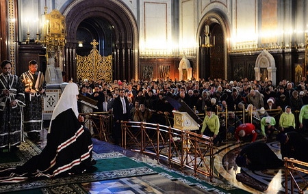Le patriarche de Moscou Cyrille s’est adressé aux fidèles pour leur demander pardon