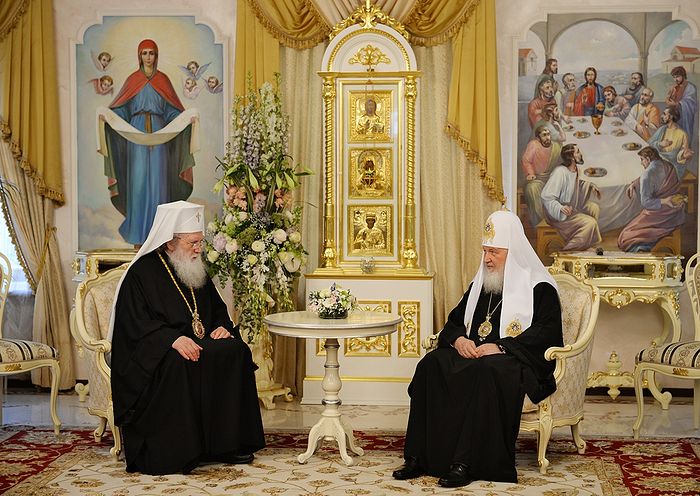 Rencontre des primats des Églises orthodoxes russe et bulgare à Moscou