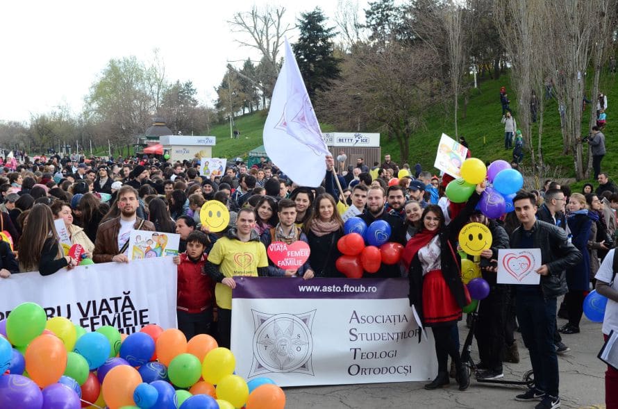 Marche pour la vie à Bucarest