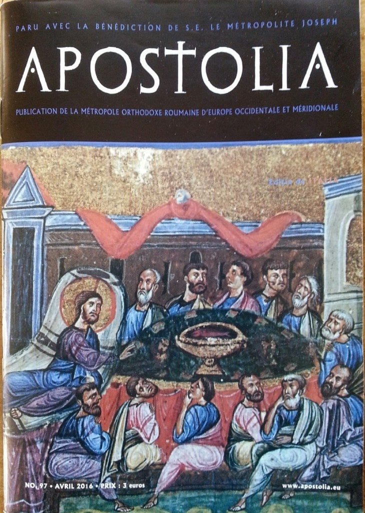 Parution du n°97 (avril 2016) de la revue “Apostolia”