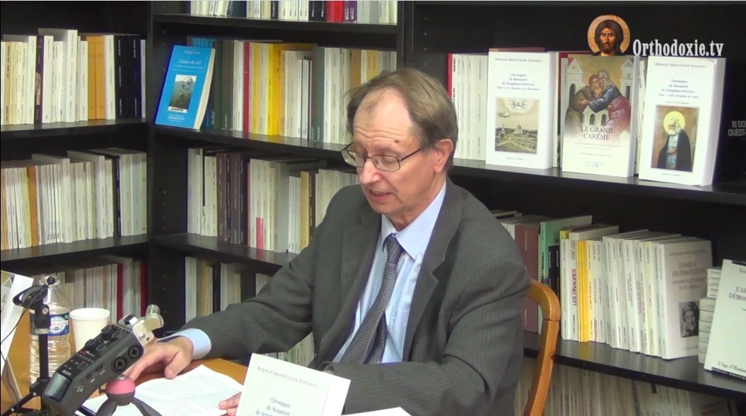 Bernard Le Caro présente la 2e édition de son livre “Le Grand Carême“et des “Chroniques du monastère de Séraphimo-Divéyevo”