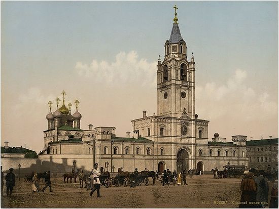 Procession à Moscou pour soutenir la reconstruction du monastère de la Passion
