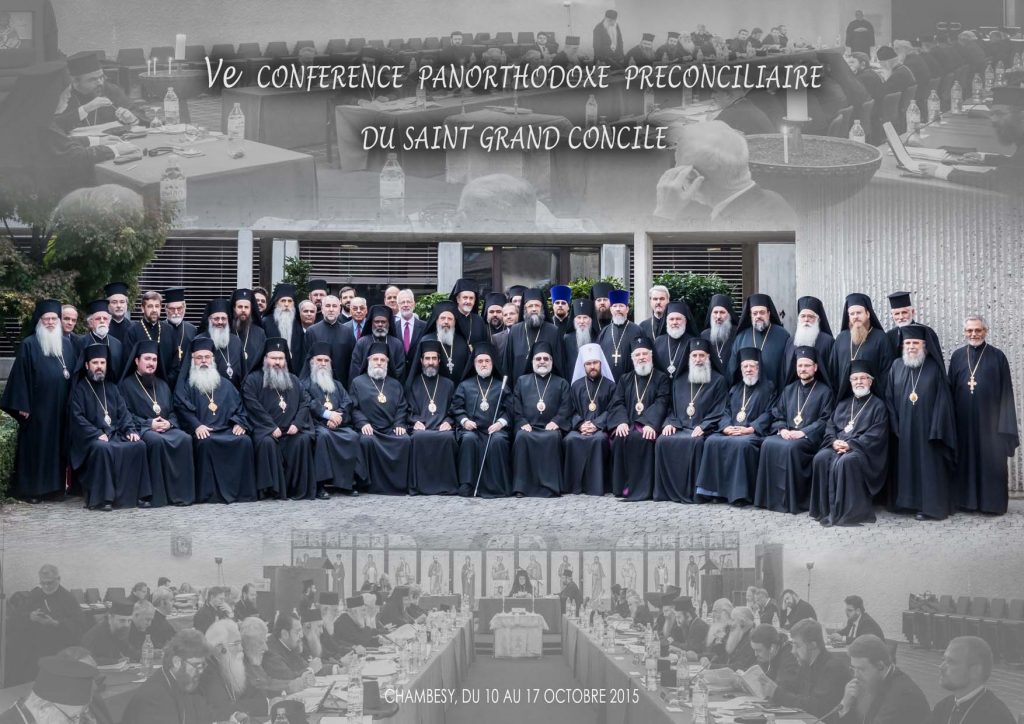 Fin des travaux de la Ve Conférence panorthodoxe préconciliaire – 16 octobre 2015