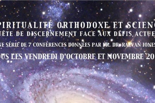 3e conférence du p. Razvan Ionescu “La réponse orthodoxe à l’athéisme et à la sécularisation” – 28 octobre