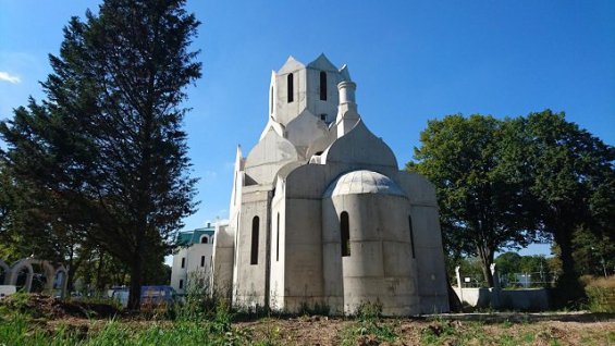 “Le chantier de l’église orthodoxe de Strasbourg avance en fonction des dons”