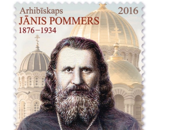 Les PTT de Lettonie ont émis un timbre en l’honneur du saint hiéromartyr Jean de Riga