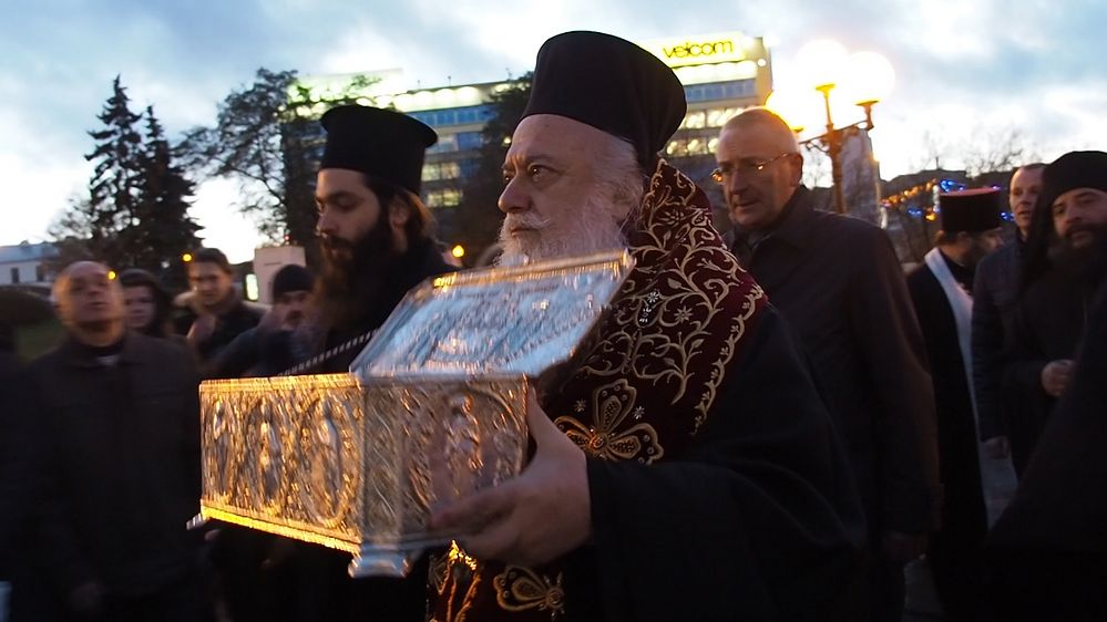Des reliques de saint Dimitri de Thessalonique arrivent en Biélorussie