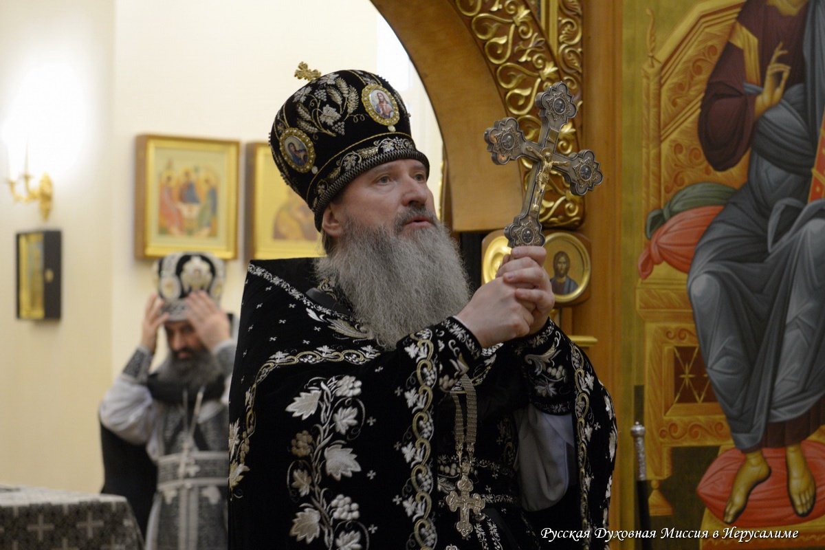 Interview de l’archimandrite Alexandre (Elissov), chef de la mission du Patriarcat de Moscou en Terre Sainte