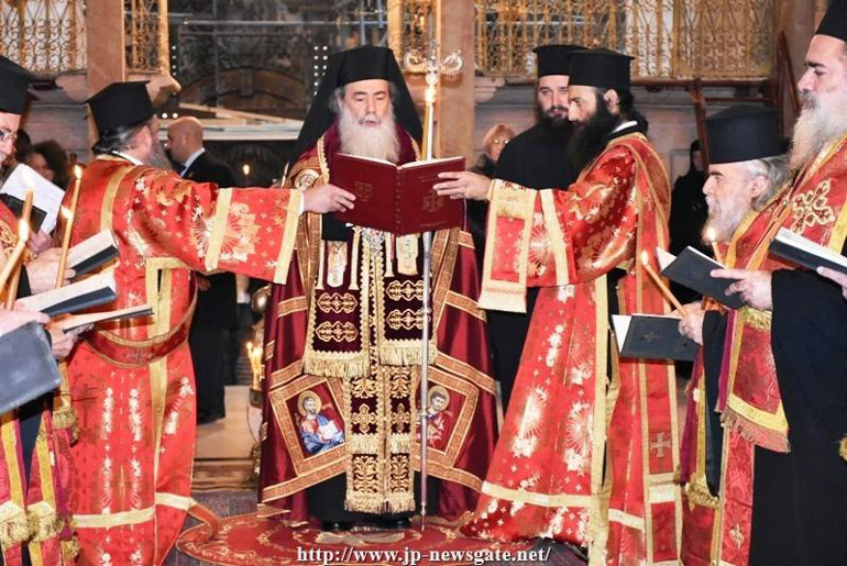 Célébration annuelle des Pères défunts de la Confrérie du Saint-Sépulcre à Jérusalem