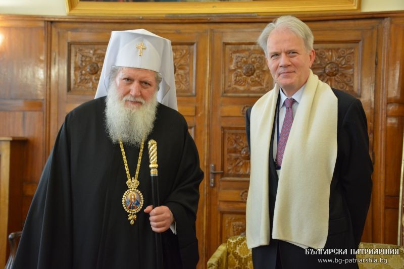 Le patriarche Néophyte a reçu l’ambassadeur de France en Bulgarie