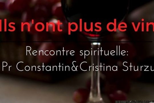 Rencontre spirituelle “Ils n’ont plus de vin” – nouvelles dates et nouveau lieu : 4-9 février à Paris